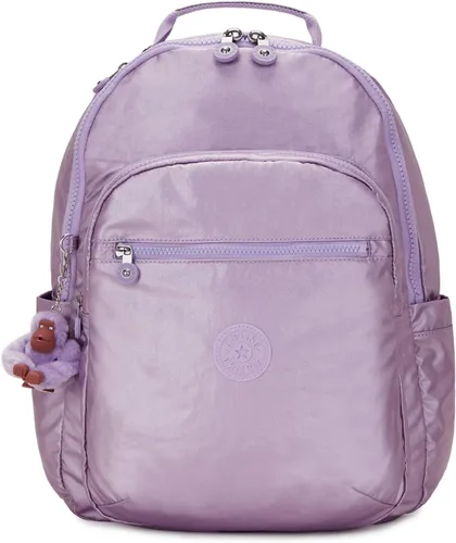 Miniatura 87 de Kipling Mochila para portátil Seoul de 15 pulgadas para mujer, duradera, espaciosa, con correas acolchadas para el hombro, funda protectora