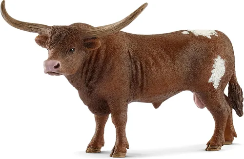 Miniatura 6 de Schleich Farm World, juguetes de animales realistas para niños de 3 años en adelante, figura de juguete de toro Angus Negro