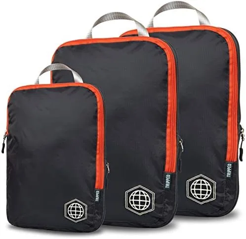 Miniatura 10 de Compression Packing Cubes Set for Travel - Lightweight, Durable Clothes Organizer for Carry-On Luggage and Suitcases by TRIPPED Travel Gear