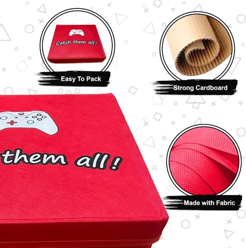 Miniatura 5 de Generic Caja de almacenamiento de dibujos animados de anime de 14 pies perfecta para juegos, fiestas, cumpleaños, tamaño grande