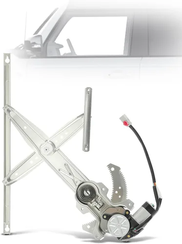YHTAUTO Elevalunas eléctrico delantero del lado del conductor con conjunto de motor de 4 pines para Honda Civic 1996-2000, Coupe/Hatchback de 2