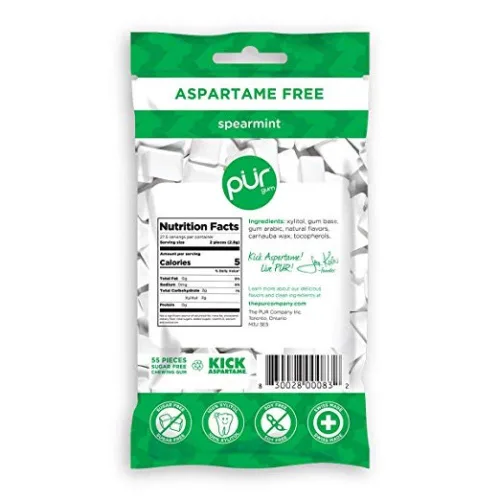 Miniatura 2 de Pur Goma de menta verde 55 piezas, paquete de 12