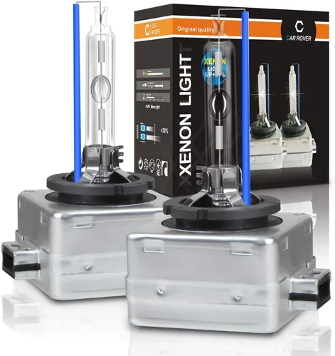 Miniatura 8 de CAR ROVER D2S/D2C/D2R Bombilla de repuesto de faro de xenón de 10000K 35W con base de soportes metálicos para luces de cabeza de coche de 12V