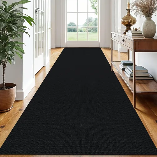 Miniatura 23 de EARTHALL Alfombra pequeña de 2 x 3 pies, lavable para entrada, antideslizante, trenzada, alfombra para puerta interior y exterior, alfombra tejida