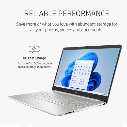 Miniatura 4 de Laptop HP 2023 con pantalla táctil HD de 15.6 pulgadas, Intel Core i3-1215U (Beat i5-1135G7), 12 GB de RAM, 256 GB SSD, gráficos Intel UHD, WiFi