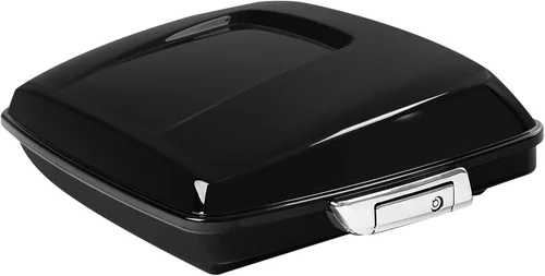 Miniatura 30 de HR3 Amber Whiskey 5.5" Equipaje de maletero tipo navaja con cierres Compatible con Street Glide FLHX 2014 2016 Road Glide FLTRX (Reemplaza al OEM)