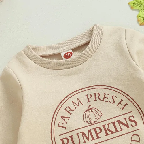 Miniatura 17 de Adobabirl Traje de Halloween para bebé, sudadera de fantasma, calabaza, mameluco, suéter de gran tamaño, lindo para otoño e invierno
