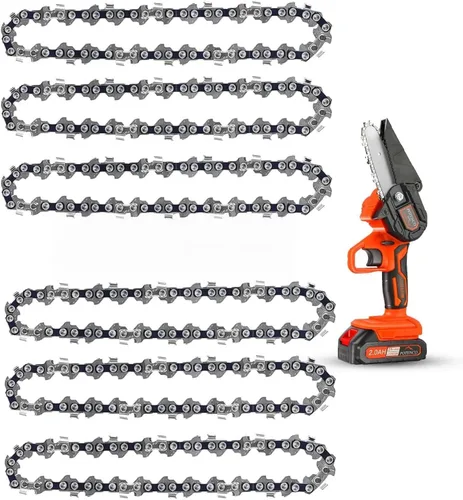 Cadenas de repuesto de 4 pulgadas para Stihl GTA 26, mini cadena de motosierra de 1/4 pulgadas, calibre 0.043 pulgadas, calibre 28 DL, se adapta al