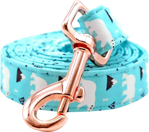 Miniatura 4 de Correa para perro, duradera y resistente con estampado de tiburón, correa resistente, cómoda correa acolchada para perros pequeños, medianos
