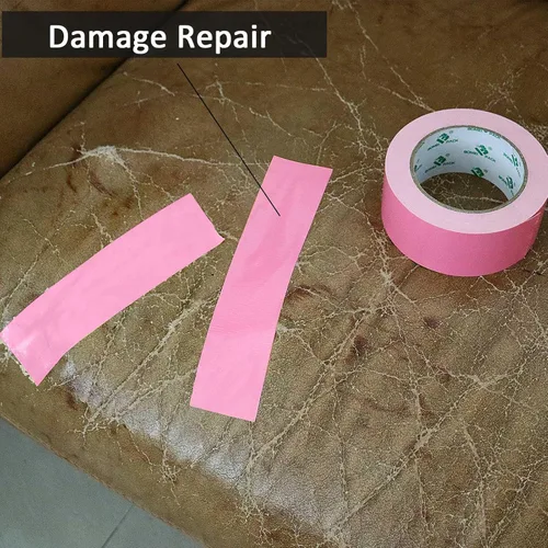 Miniatura 5 de BOMEI PACK Cinta Adhesiva de Color Rosa, Cinta de Conducto Industrial Fuerte y Resistente 9mil x 4.78cm x 27.4m para Embalaje y Reparación