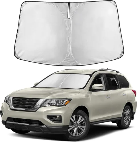 Miniatura 105 de Autovir Parasol para parabrisas Rivian R1S 2022-2024 2025 2026, parasol para ventana delantera, protección UV, bloqueador de calor, accesorios