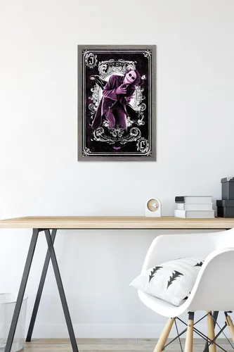 Miniatura 6 de Trends International Póster de pared de DC Comics Movie - The Dark Knight - The Joker Playing Card - Póster de pared, 14.725 x 22.375 pulgadas