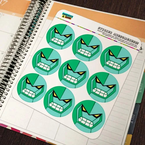 Miniatura 5 de Ben 10 Dimondhead Planificador Calendario Scrapbooking Craft Pegatinas