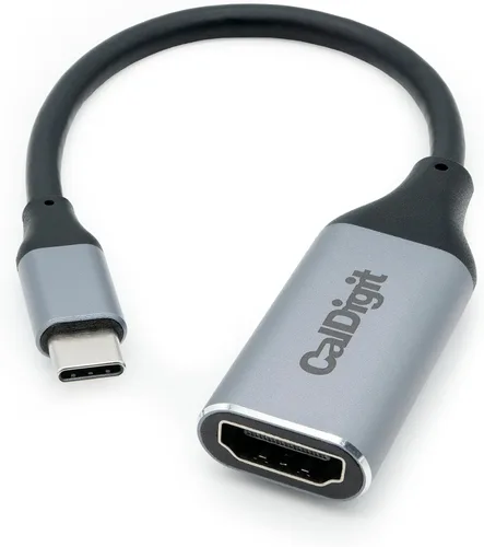 Miniatura 6 de CalDigit Adaptador activo DisplayPort 1.2 macho a HDMI 2.0b hembra 4K 60Hz, pantalla de alta actualización, color de 10 bits, HDR y soporte