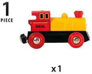 Miniatura 4 de BRIO 33594 World Motor de dos vías a batería - Juguete interactivo de tren para niños Se ilumina Funciones de avance y retroceso Gran regalo
