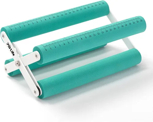 PYD Life Soporte de Cuna para Vasos Tumbler para Manualidades Aplicación de Vinilo Verde Menta con Espuma Medidas 3 Ancho Ajustable para Tumblers