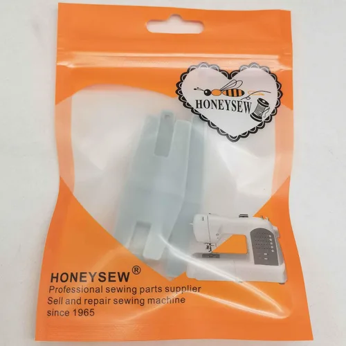 Miniatura 3 de HONEYSEW 2 piezas de botón de salto de joroba con costuras voluminosas, placa de prensatelas, herramienta de costura para Husqvarna, vikingo