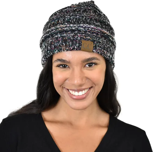 Miniatura 537 de C.C Trendy Warm Chunky Soft Stretch Cable Knit Beanie