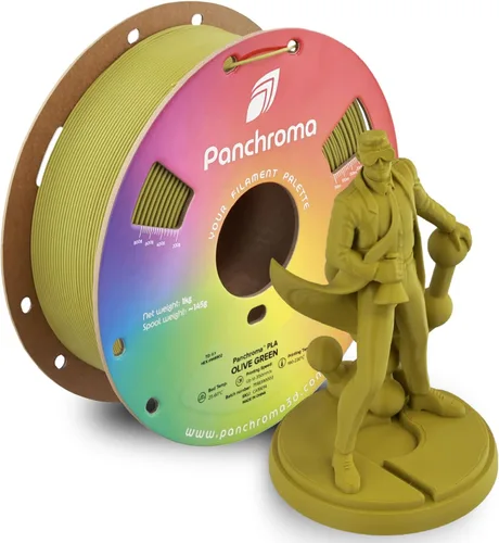 Miniatura 24 de Polymaker Panchroma Filamento de impresora 3D PLA negro, 0.069 in, carrete de 2.2 libras, fácil de imprimir, impresión de alta velocidad, sin