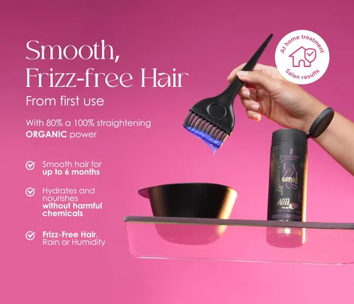 Miniatura 2 de Lazzios Caviar - Proteína orgánica para el cabello, tratamiento capilar con queratina brasileña sin formaldehído, alisado profesional, queratina