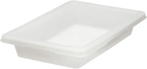 Miniatura 11 de Rubbermaid Commercial Products Tapa de caja de almacenamiento de alimentos para tamaños de 8.5, 12.5, 16.5 y 21.5 galones, transparente