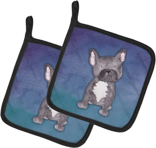 Miniatura 83 de Caroline's Treasures BB7370PTHD - Juego de soportes para ollas de herradura para cocina, resistentes al calor, almohadillas calientes para cocinar