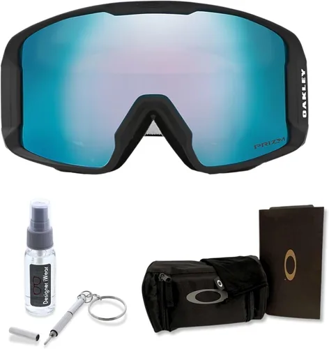 Miniatura 2 de Oakley Line Miner - Gafas de esquí grandes y medianas para hombres y mujeres, OO7070, OO7093 + paquete con kit de lentes de diseñador iWear