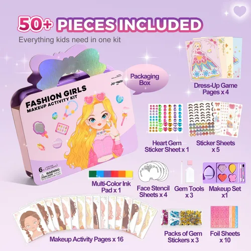 Miniatura 5 de Jar Melo Kits de manualidades de princesa 6 en 1