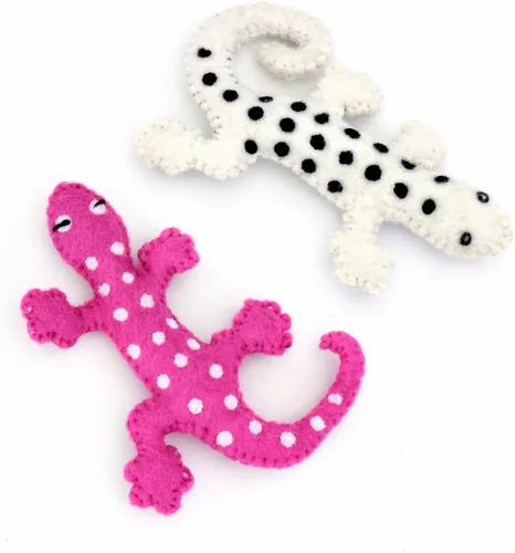 Miniatura 12 de Glaciart One Juguete de lana con emoji para gatos, 5 piezas con hierba gatera, enriquecimiento suave y mullido, juguete para gatos de fieltro 100%