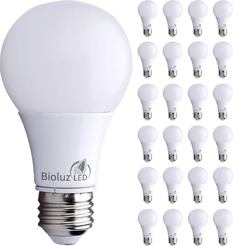 Miniatura 9 de Bioluz LED Bombilla LED de 40 W A19 de 2700 K, base estándar E26, para interiores y exteriores, decoración del hogar, bombilla de repuesto de larga