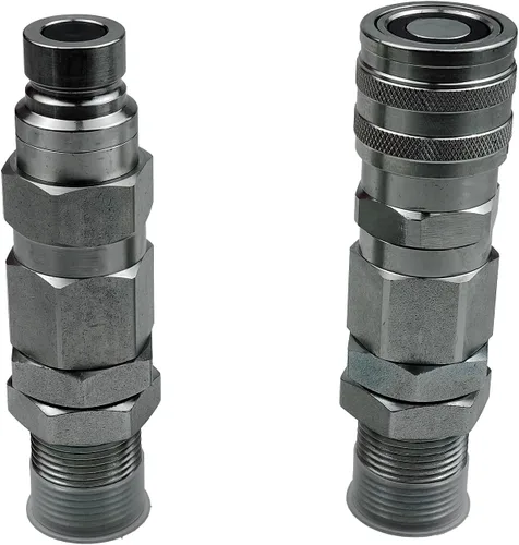 Miniatura 6 de Reemplazo hidráulico del acoplador de conexión rápida para AT312877 KV13884 apto para John Deere 332 326D 280 332D 325 333D 270 328 328D 260