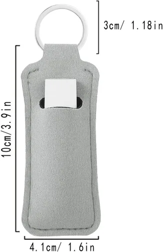 Miniatura 23 de COOKOOKY Chapstick - Llavero con clip para bálsamo labial
