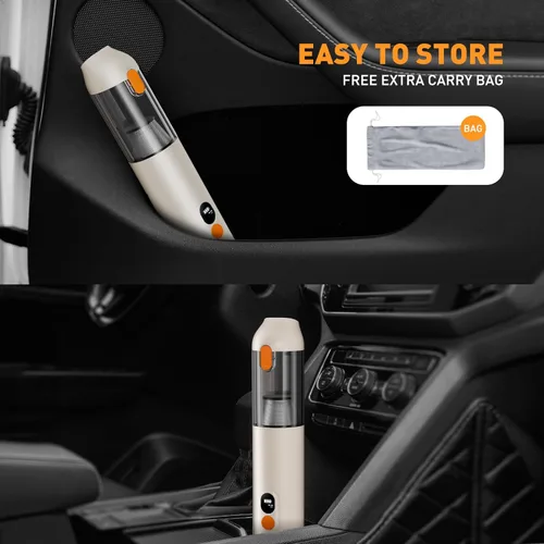 Miniatura 6 de OXILAM Aspiradora de Coche Aspiradora de Mano Portátil Inalámbrica - 14000 PA Alta Potencia, Sopla y Aspira 2 en 1, Hasta 30 Minutos