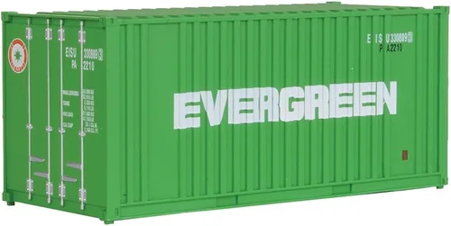 Walthers SceneMaster corrugado contenedor con Evergreen Flat Panel, 20 '