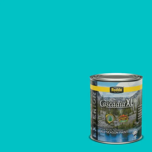 Miniatura 136 de Rodda Paint CASCADIA XL - Pintura satinada exterior e imprimación en uno, 1 galón, hoja de aloe