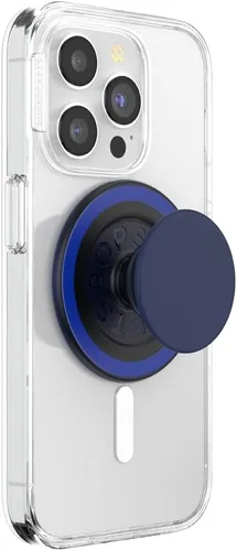 Miniatura 20 de PopSockets Agarre para teléfono con soporte magnético, parte superior intercambiable, sujeción segura para fundas MagSafe de iPhone, agarre