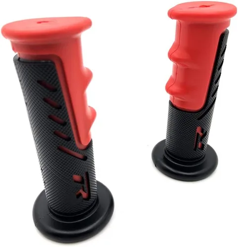 Miniatura 9 de XH4067-RED-22 ATV Watercrafts Flame Gel Style Grips Red Quad (7/8 pulgadas en ambos lados)