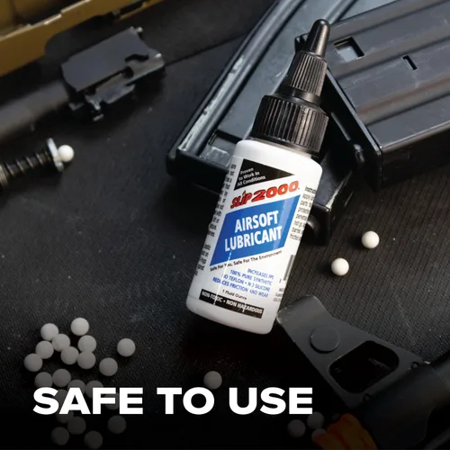Miniatura 6 de Slip 2000 Airsoft Lubricant Buddy Pack, 100% puro sintético, reduce la fricción y el desgaste, botellas de 1 oz y 4 oz, aplicador de punta de aguja