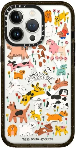 Miniatura 117 de Funda Impact de CASETiFY para iPhone 13 Pro Max con Magsafe - Estuche Claro Cuento de Invierno - Claro Negro Estuche transparente Winter Tale