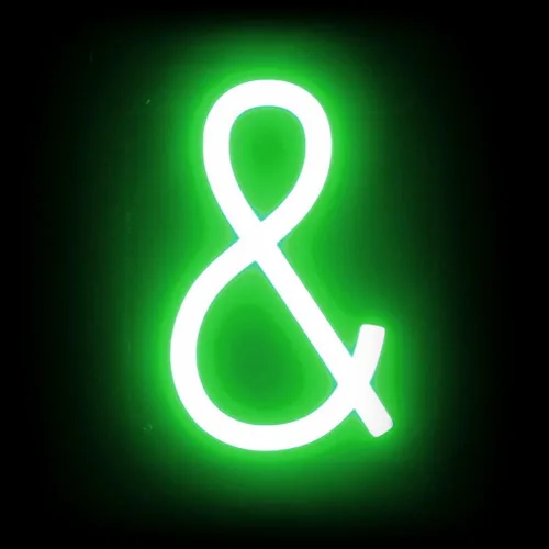 Miniatura 12 de SpellBrite LED Ampersand Señales de bricolaje intercambiables con personajes LED azules Componentes adicionales necesarios para iluminar 6.3