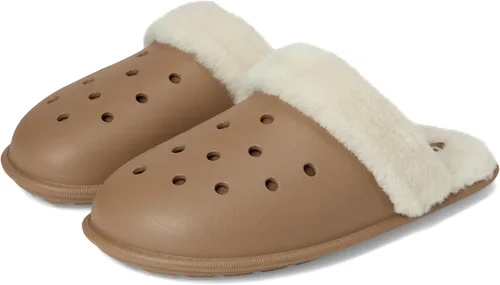 Miniatura 16 de Crocs - Pantuflas unisex para adultos, clásicas con forro, de pelo mullido