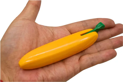 Miniatura 5 de 20 bolígrafos de plátano novedosos con frutas frescas, bolígrafos de escritura divertida, bolígrafos retráctiles de tinta negra de 0.039 pulgadas