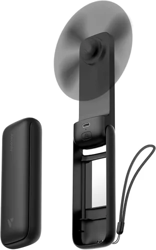 Miniatura 14 de Aecooly Ventilador Portátil Delgado, Ventilador de Mano Delgado, Mini Personal Recargable por USB [Tiempo Máximo de Enfriamiento 24H], Pequeño
