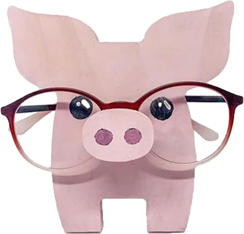Miniatura 9 de Divertido soporte de lentes de animales, bonita exhibición de gafas de sol en forma de gato, soporte para gafas de mascotas para decoración