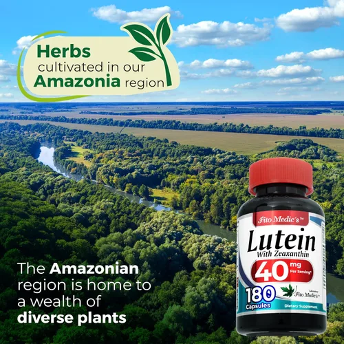 Miniatura 7 de FITO MEDIC'S Lab Luteína 180 Cápsulas 40 mg Suplementos de Luteína 40 mg Luteína y zeaxantina Extracto Concentrado Luteína 40 mg
