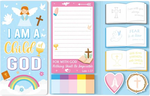 Miniatura 30 de Xqumoi Teaching is A Work of Heart - Juego de notas adhesivas de 550 hojas, lápiz en forma de manzana, blocs de notas autoadhesivas, notas