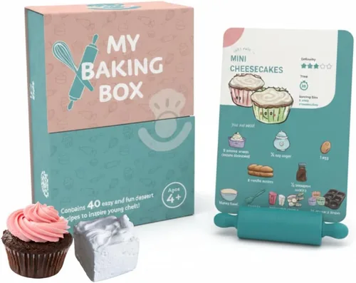 Miniatura 6 de Mi primera caja de recetas para niños: recetas inspiradas en Montessori, fáciles de seguir con guías visuales. Libro de cocina para niños a partir