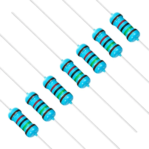 Miniatura 35 de Chanzon 50 piezas 1 W 10 Ω ohm Resistencia de película metálica fija de tolerancia 0.01 ±1% 10R MF Resistencias de agujero pasante con limitación