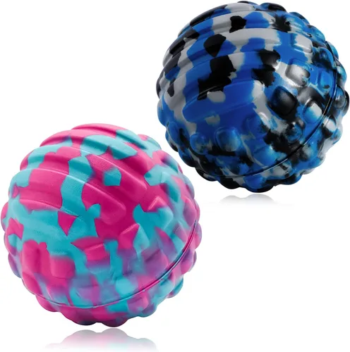 Miniatura 8 de Pelota de Lacrosse para Masaje de Tejido Profundo para Ejercicio y Recuperación - Rodillo de Maní de 7.8 Pulgadas - Certificación SGS - Se Enfoca