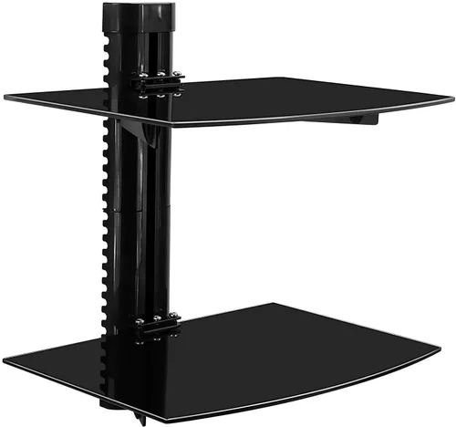 Miniatura 9 de Mount-It! Estante flotante para TV, estante montado en la pared para receptor, caja de cable, PlayStation, Xbox, reproductor de DVD, proyector